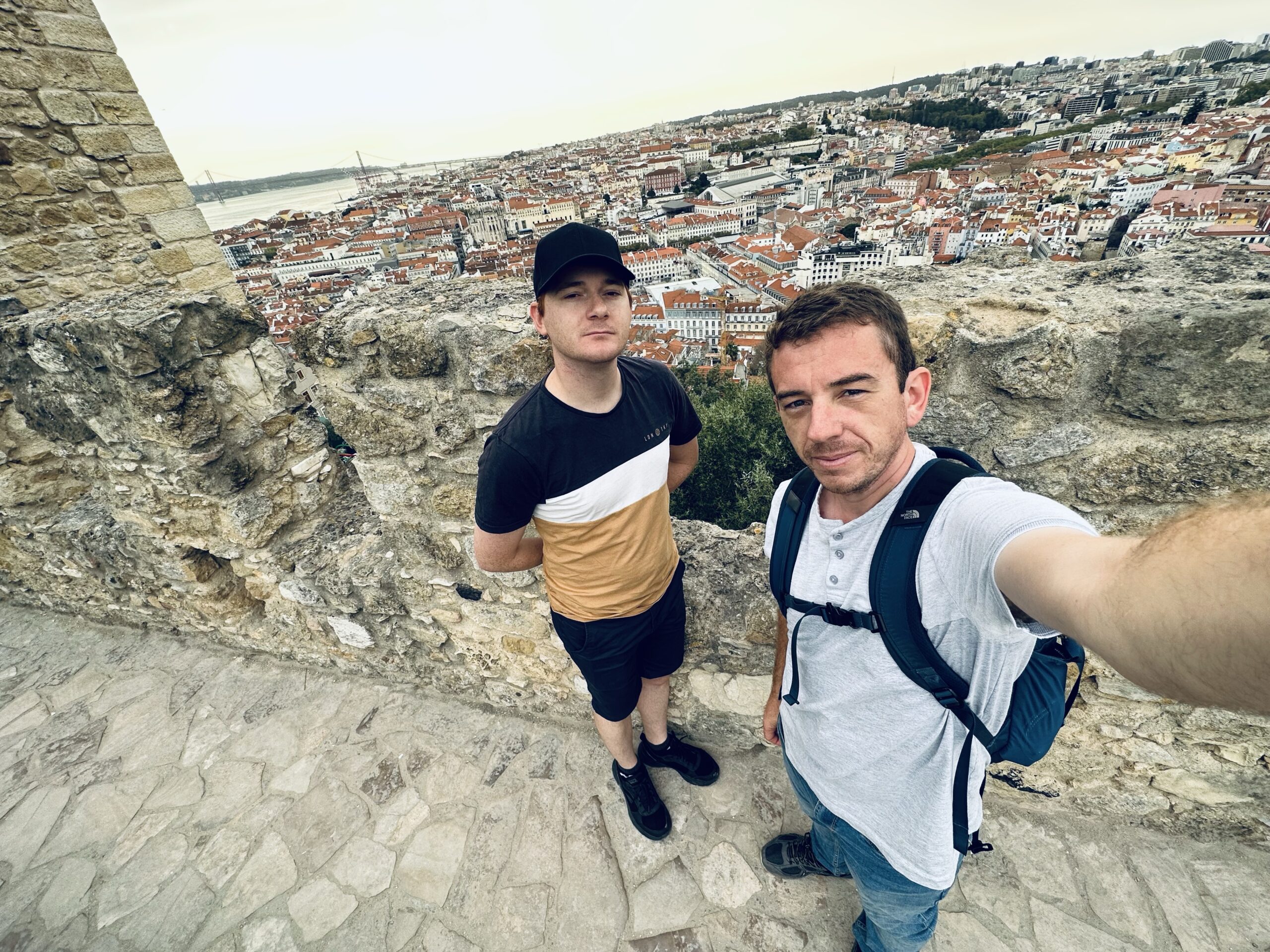 Day 1. Landing and walking around Lisbon.