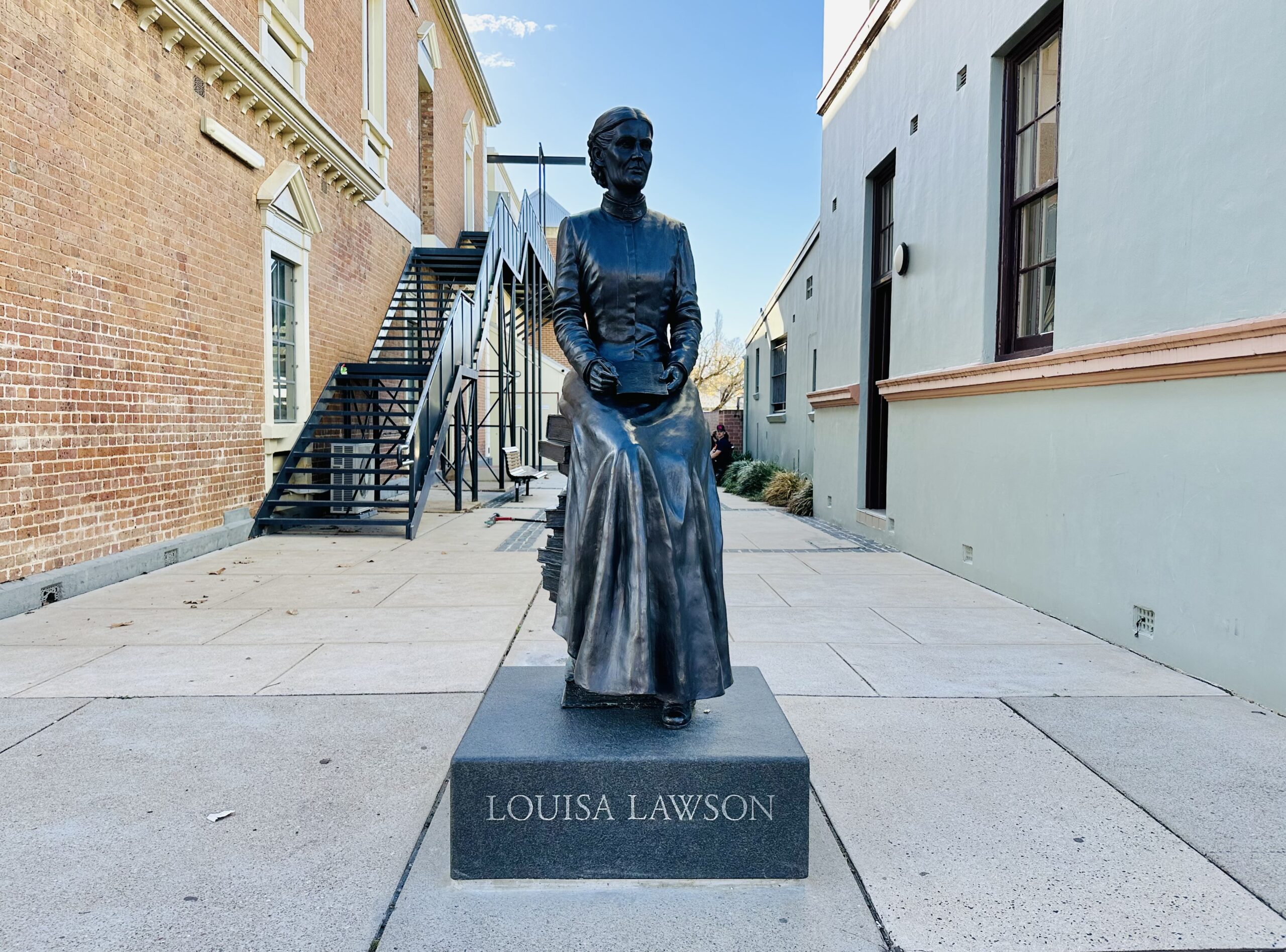 Louisa Lawson’s Statue in Mudgee